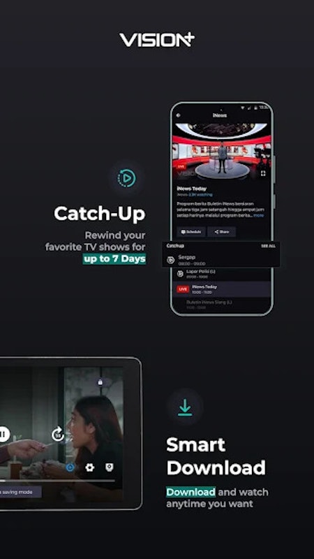 Vision+ : Live TV, Film & Seri 5