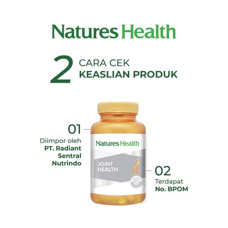 Radiant Sentral Nutrindo Natures Health Joint Health