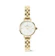 Timex Group Daniel Wellington Petite Mini Arch 3-link White Gold 1