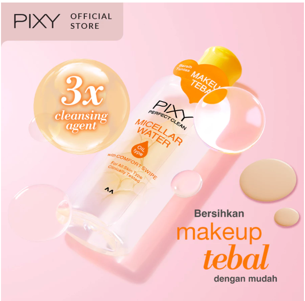 Mandom Indonesia PIXY  Perfect Clean Micellar Water Oil Type