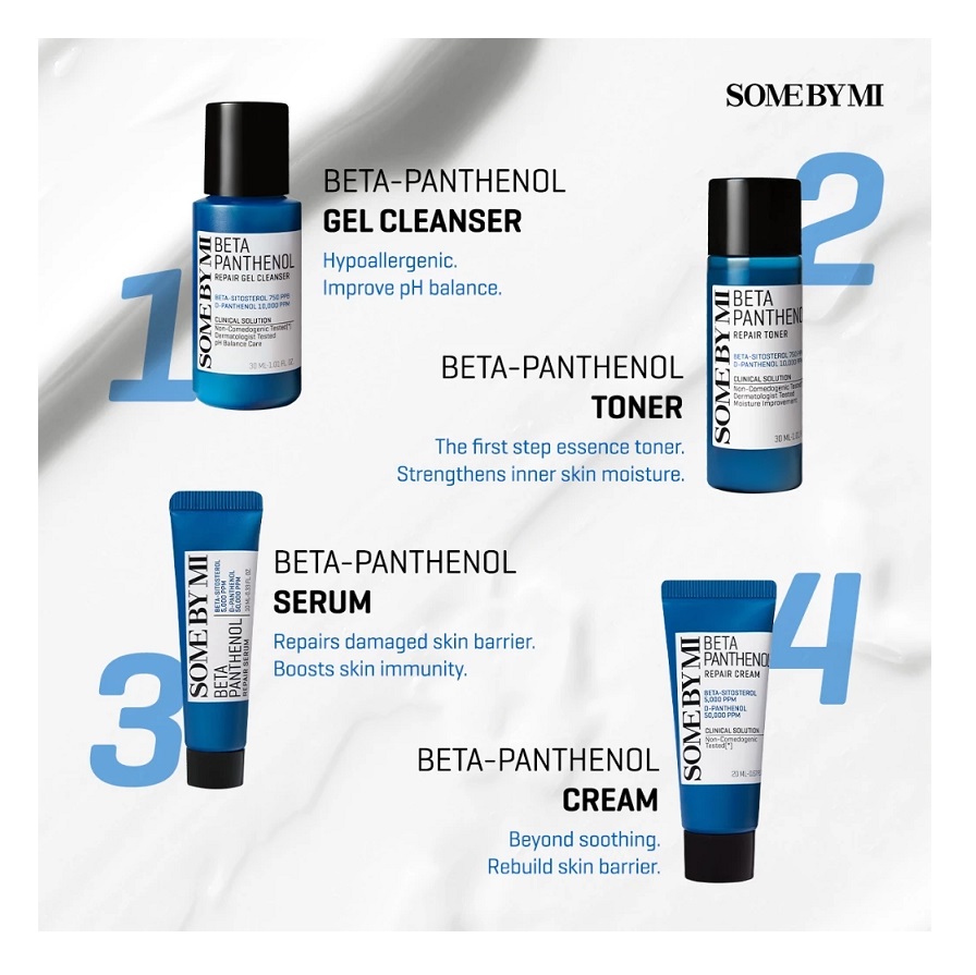 Perennbell SOME BY MI Beta Panthenol Starter Kit 