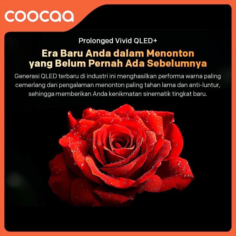 COOCAA 4K QLED+ Google TV 2