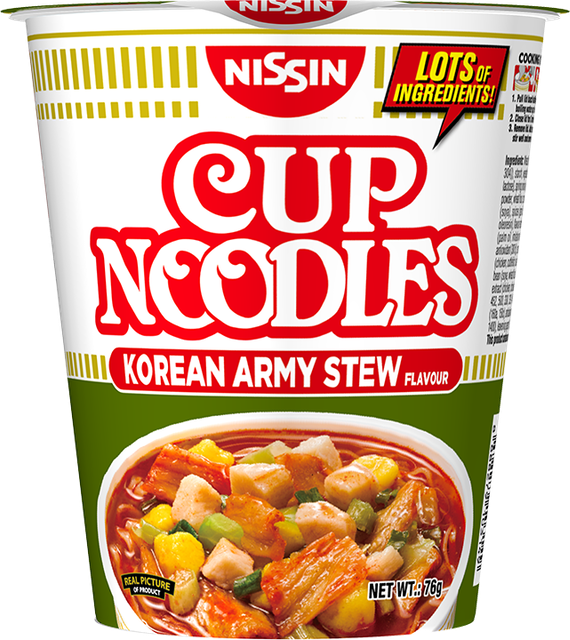 Nissin Cup Noodles Korean Army Stew