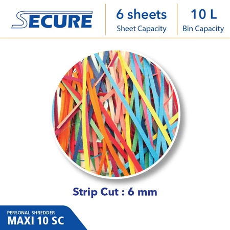  Secure Maxi Paper Shredder 10SC