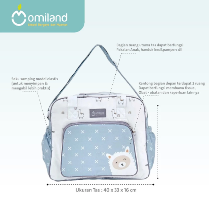 Omiland Tas Bayi Besar Alpaca Series 4