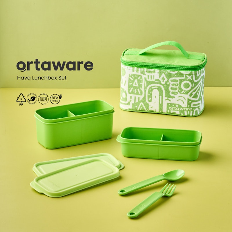 Ortaware Hava Lunchbox Set 2