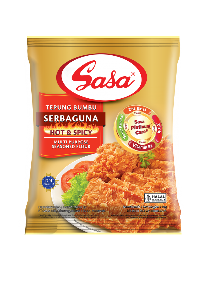 Sasa Tepung Bumbu Serbaguna Hot & Spicy 2