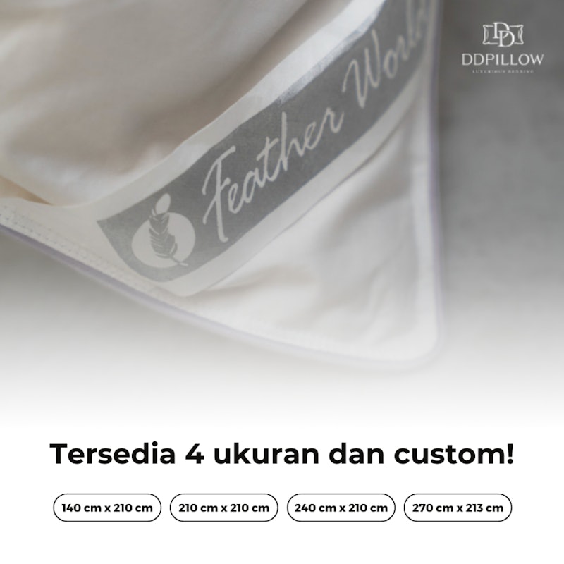 Feather World Selimut Bulu Angsa