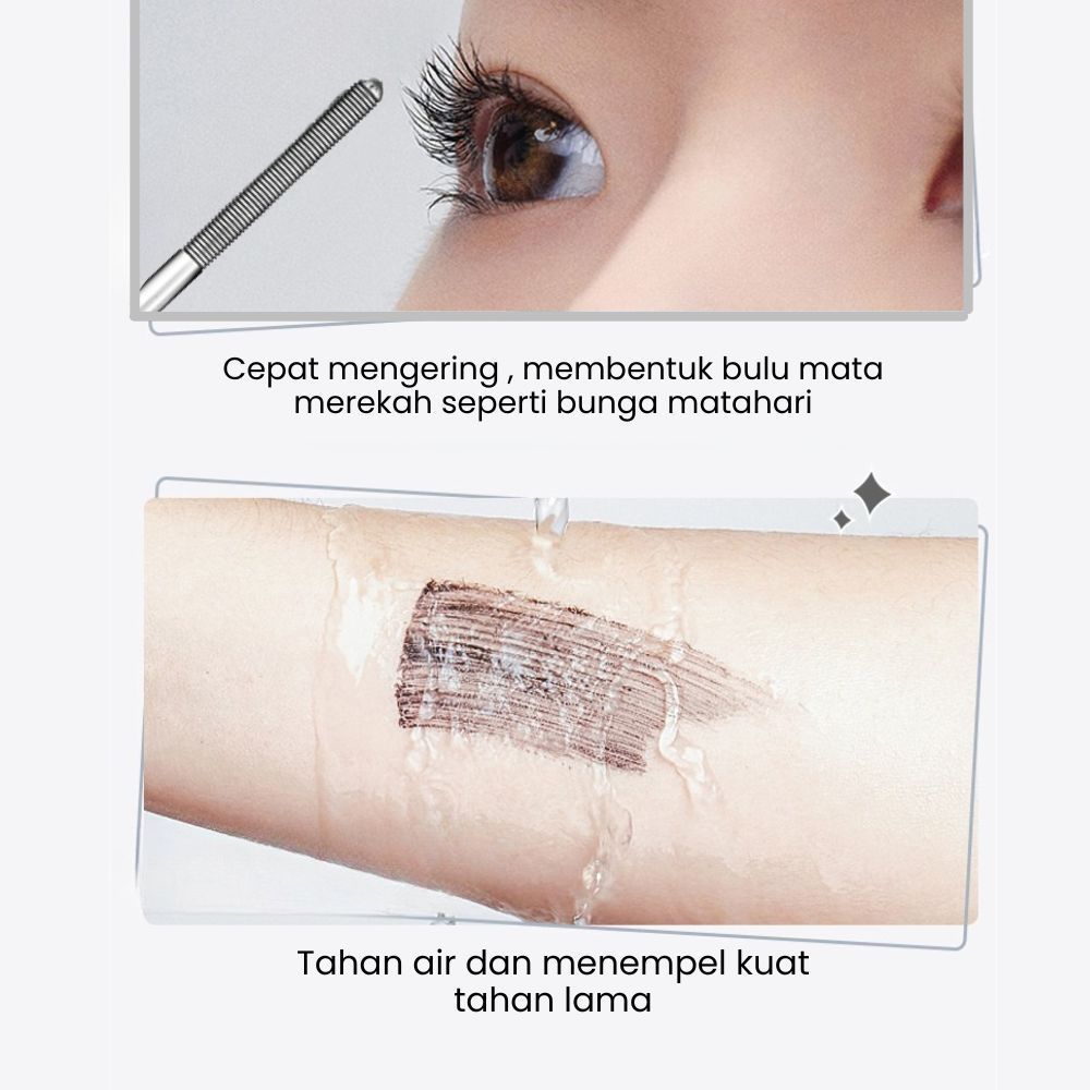 Feali International Indonesia FEALI Iron Eyelashes Set Mascara