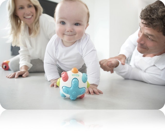 Kidsme Soft Grip Listen and Learn Ball 9278