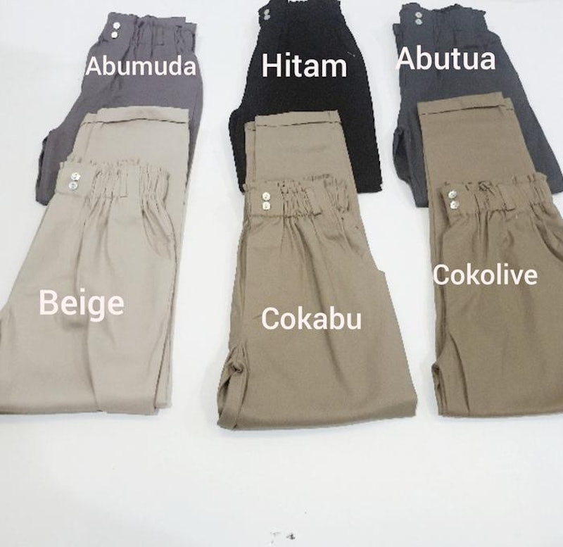 LEZAHRASIGNATURE Longpants Baggy Twill Tina 5