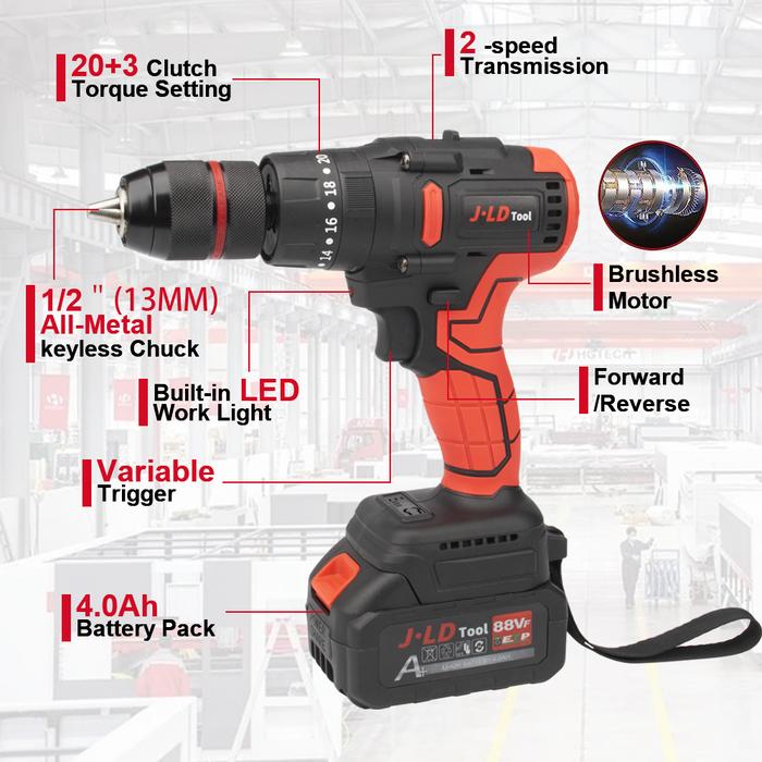 J.LD Cordless Drill 4
