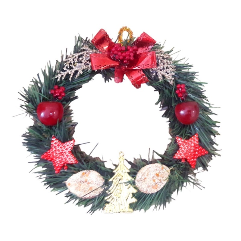 Christmas Flower Wreath 5