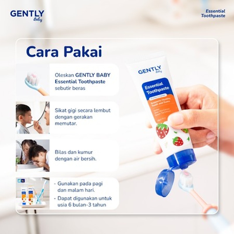 GENTLY Baby Essential Toothpaste 4