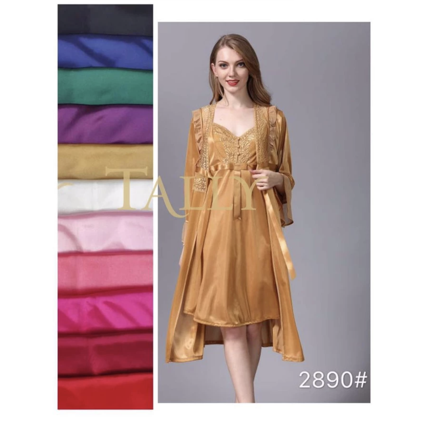 Tally Kimono Lingerie Night Dress  BJ 2890