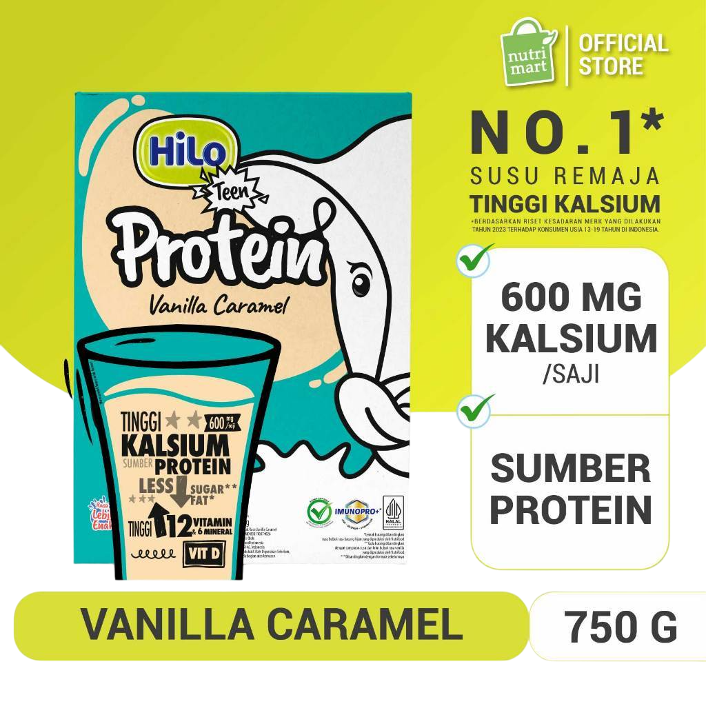 Nutrifood HiLo Teen Vanilla Caramel