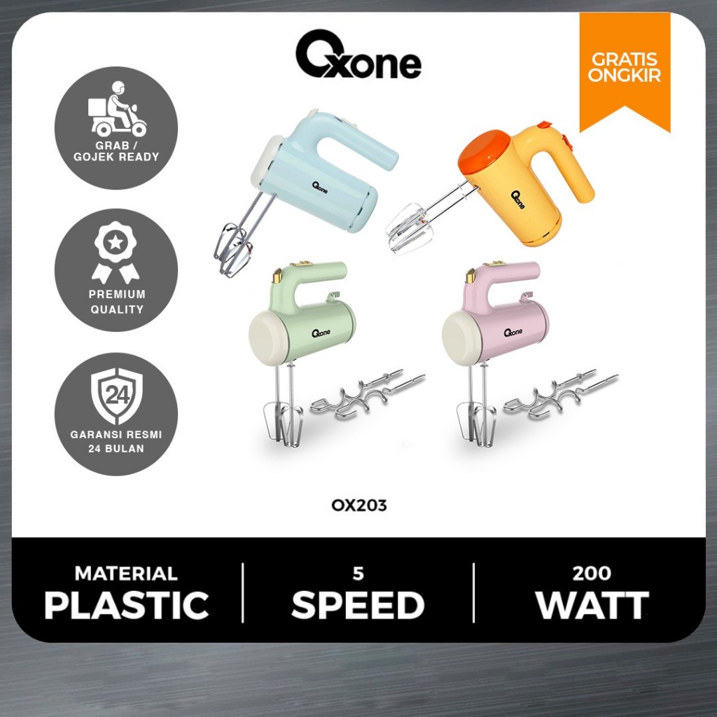 Octa Utama Oxone Cute Hand Mixer OX-203