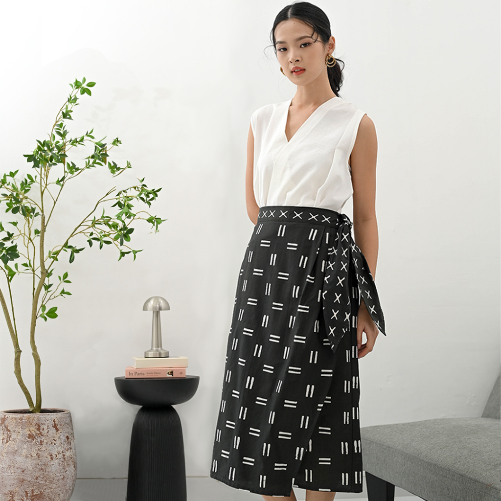 Nayara Rok Batik Alora Pendek