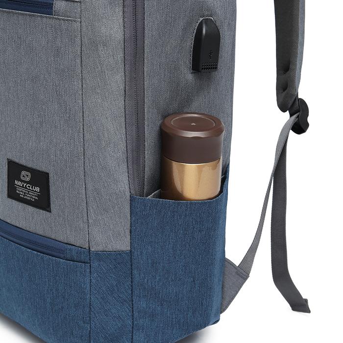 Global Utama Sentosa Navy Club Tas Ransel Laptop 817