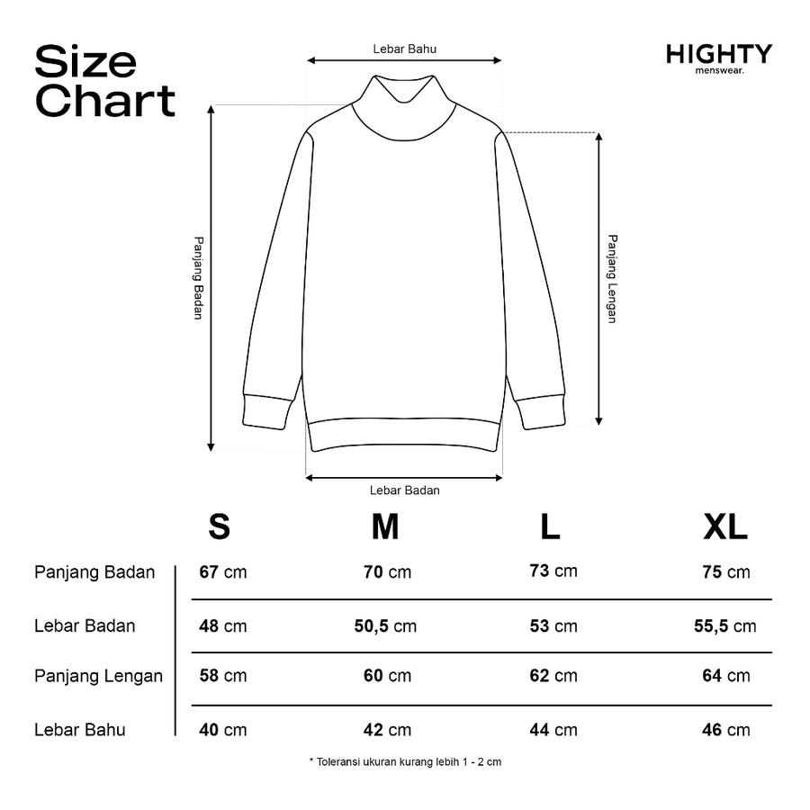 Highty Indonesia Highty Knitted Turtleneck Sweater