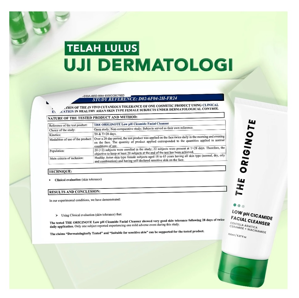 The Originote The Originote Low pH Cicamide Facial Cleanser