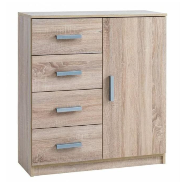 Lemari 4 Laci 1 Pintu Kabdrup