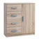 JYSK Lemari 4 Laci 1 Pintu Kabdrup 1