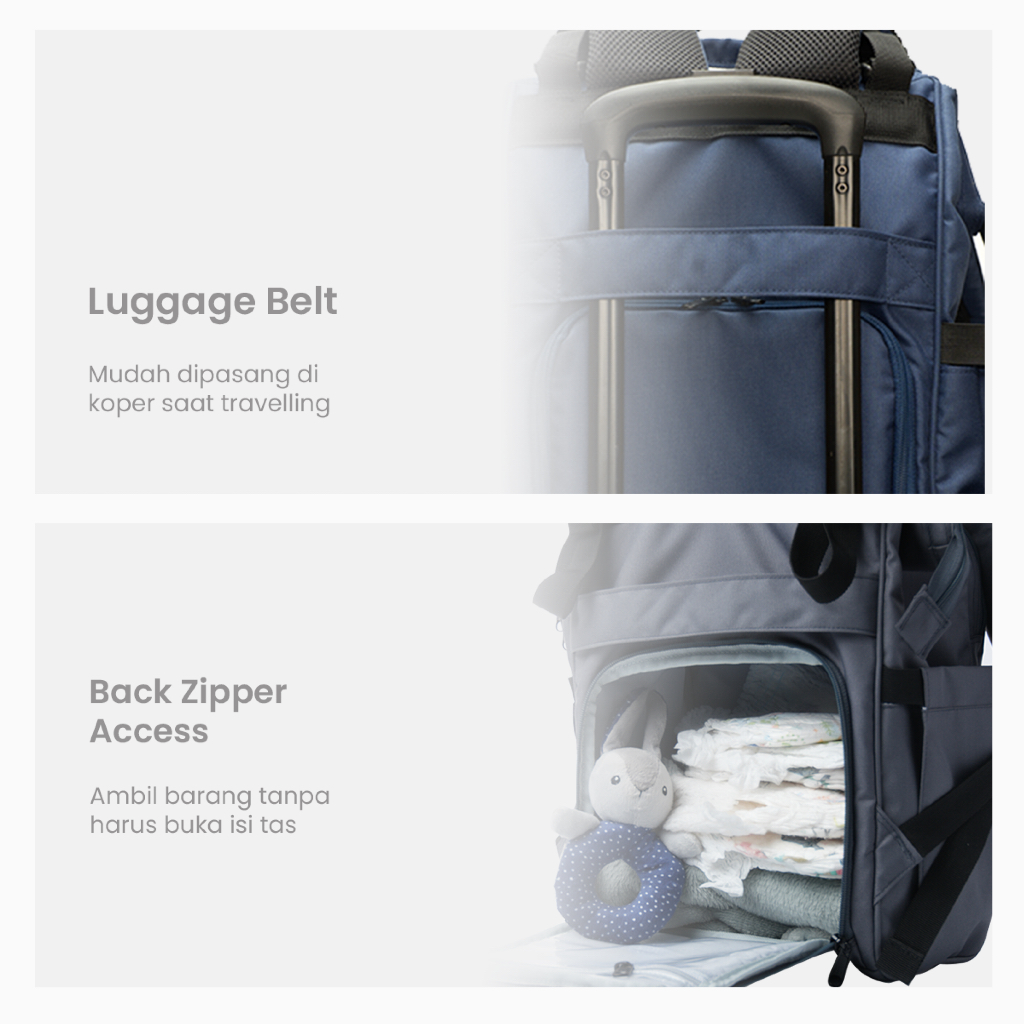 Papamama Papamama Clio Diaper Bag 1007