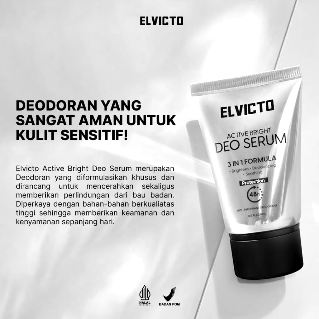 Gizi Indonesia ELVICTO Active Bright Deo Serum