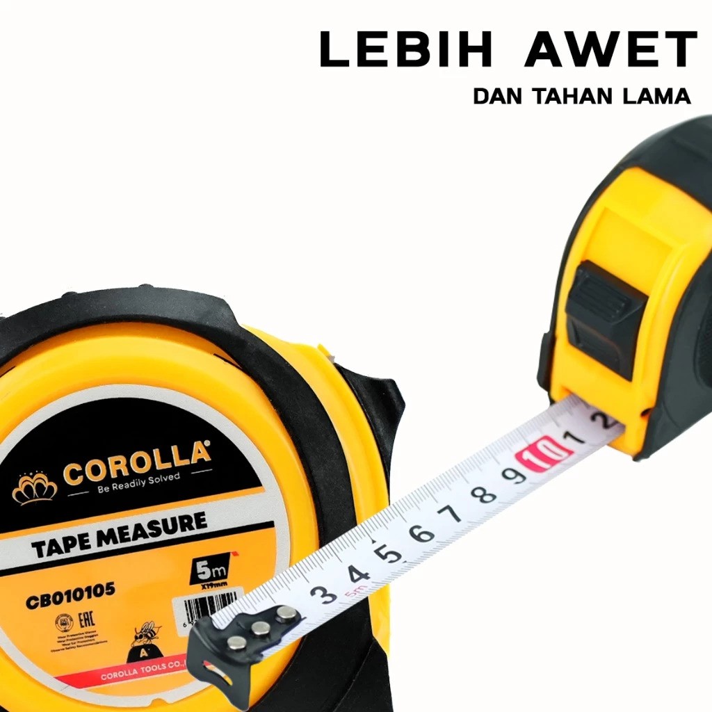 COROLLA Meteran Tukang 5 meter