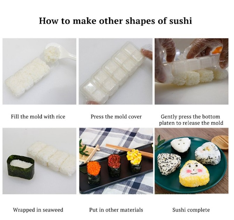 Cetakan Bento Nigiri 4