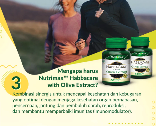 Suryaprana Nutrisindo Nutrimax Habbacare With Olive Extract