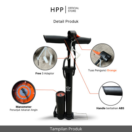  HPP Pompa Angin Mini