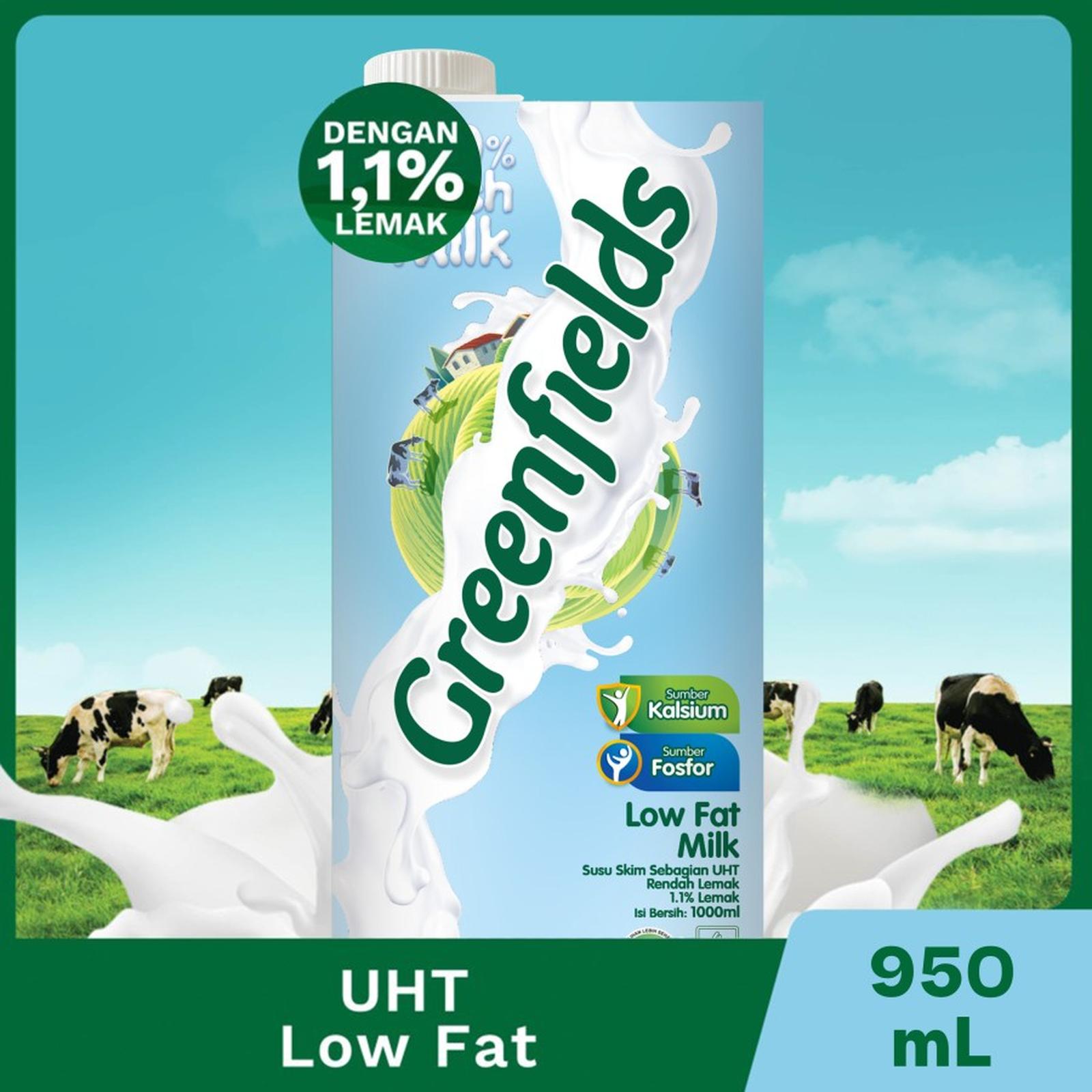 Greenfields Low Fat UHT Milk 2