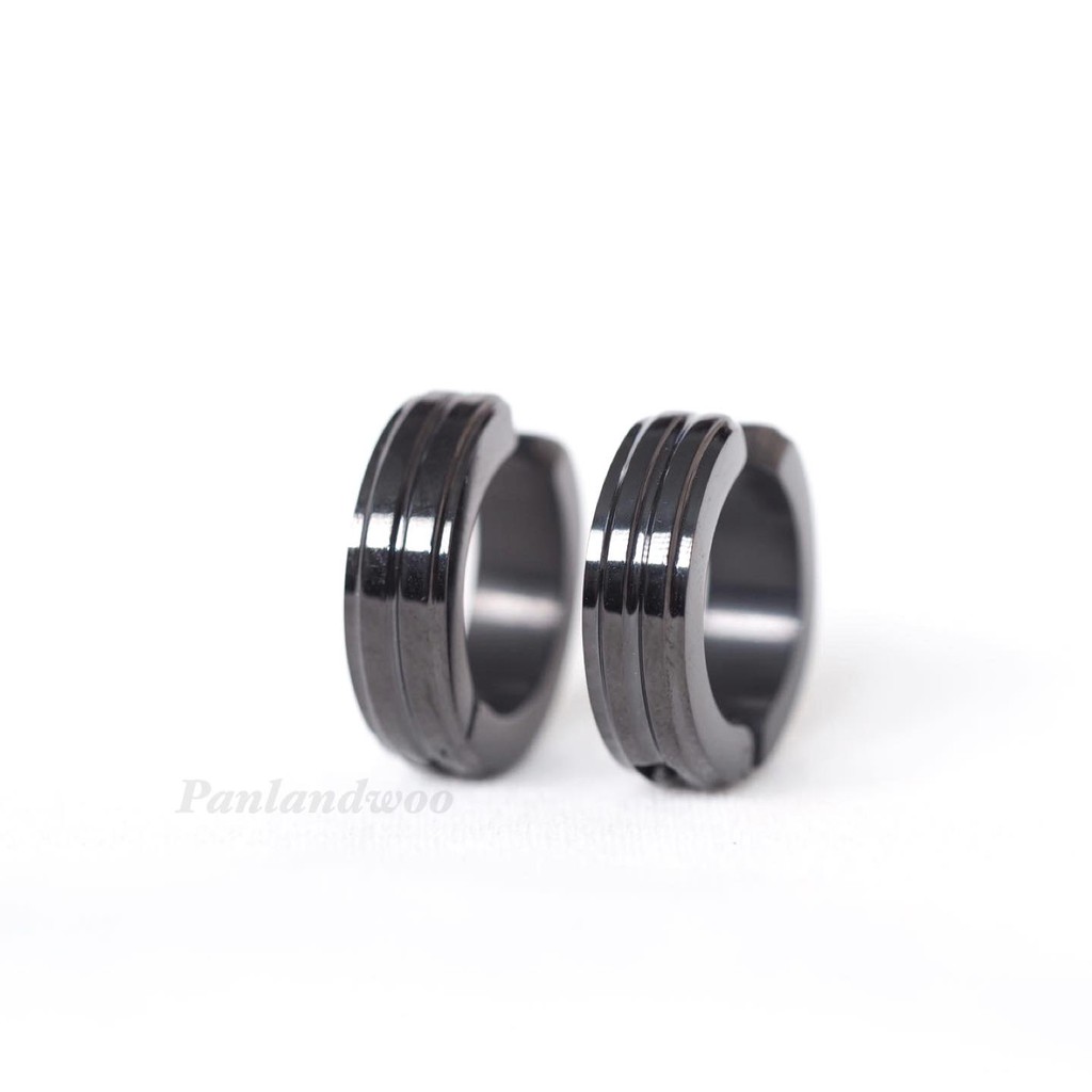 Panlandwoo Anting Jepit Hoop Stainless Wanita Jacob