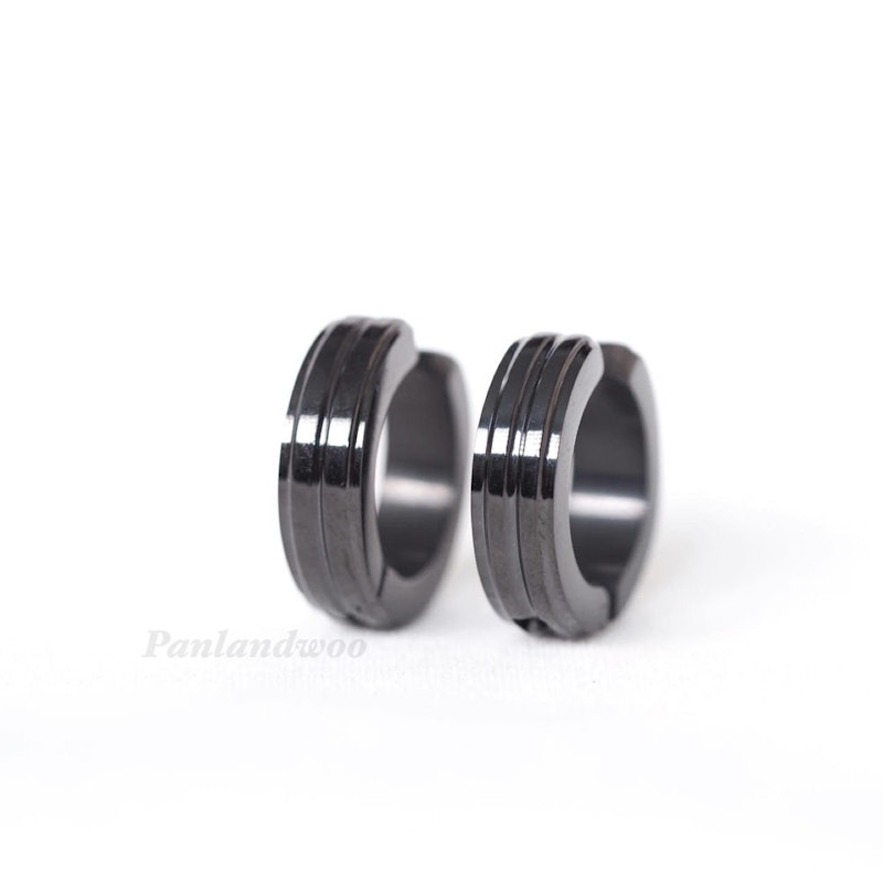 Anting Jepit Hoop Stainless Wanita Jacob 2