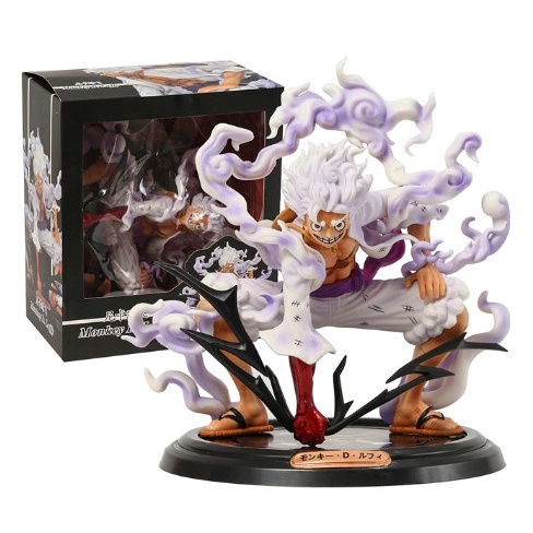 One Piece Luffy Gear 5 Sun God Nika Action Figure 2
