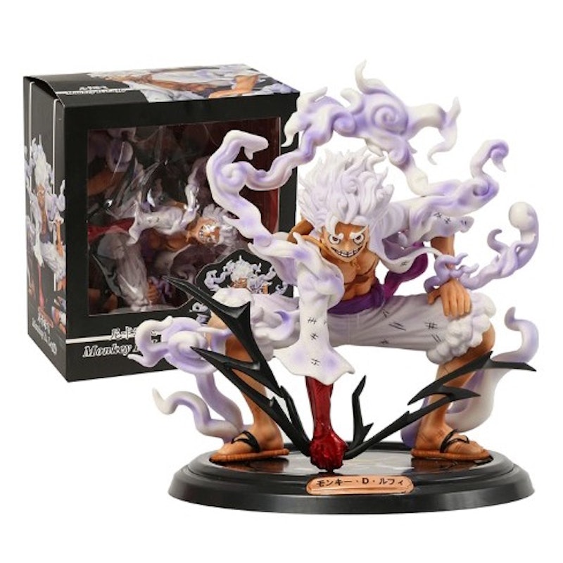 One Piece Luffy Gear 5 Sun God Nika Action Figure 2