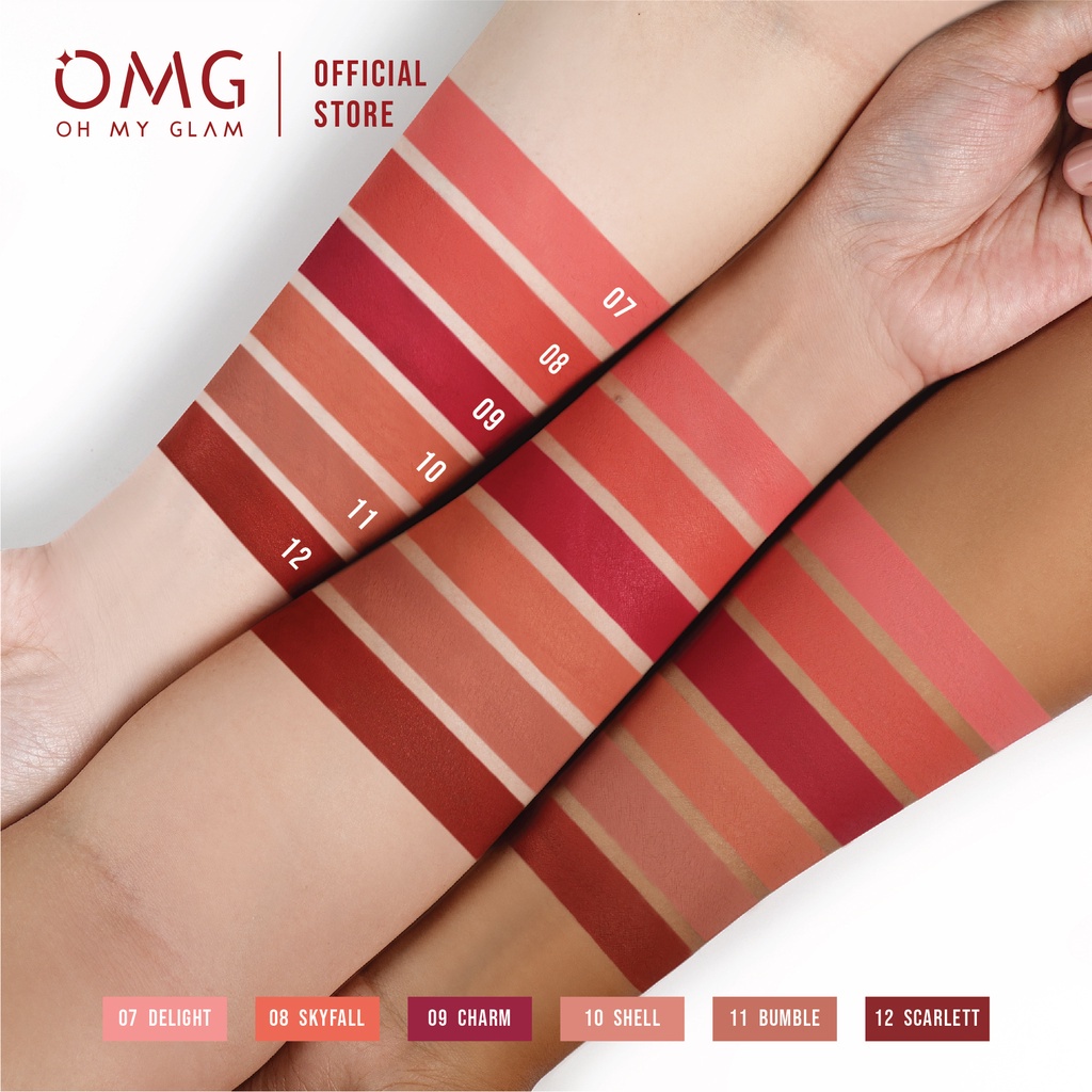 OMG Oh My Glam Matte Kiss Lip Cream 06 Sparkle