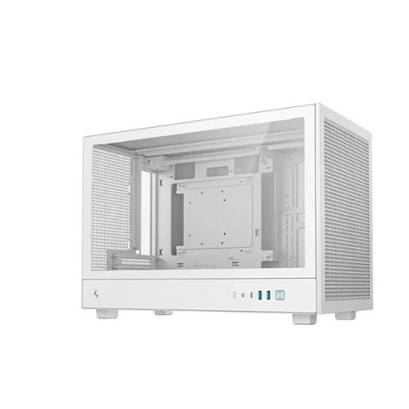 DeepCool Micro ATX PC Case White 2