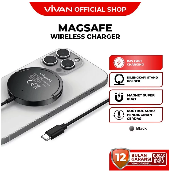 Vivan Wireless Magnetic Charger  VWC04