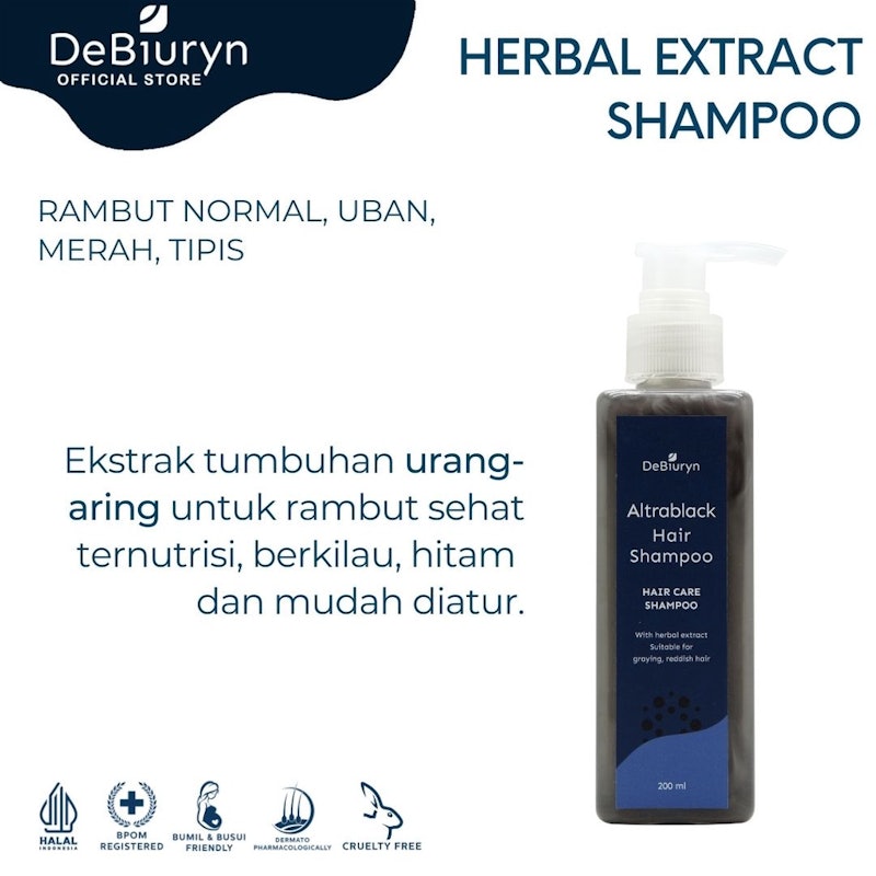 DeBiuryn Altrablack Hair Shampoo