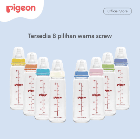 Botol Gelas K-8 (240ML) With S-Type Nipple 5