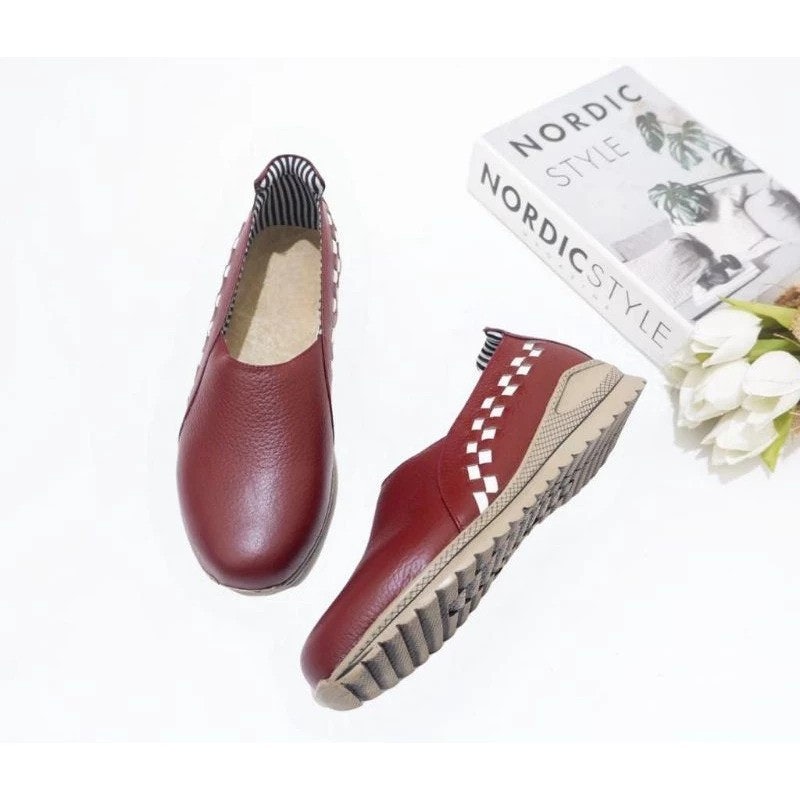Sepatu Kulit Anyam Pinggir Sukaregang Garut 5