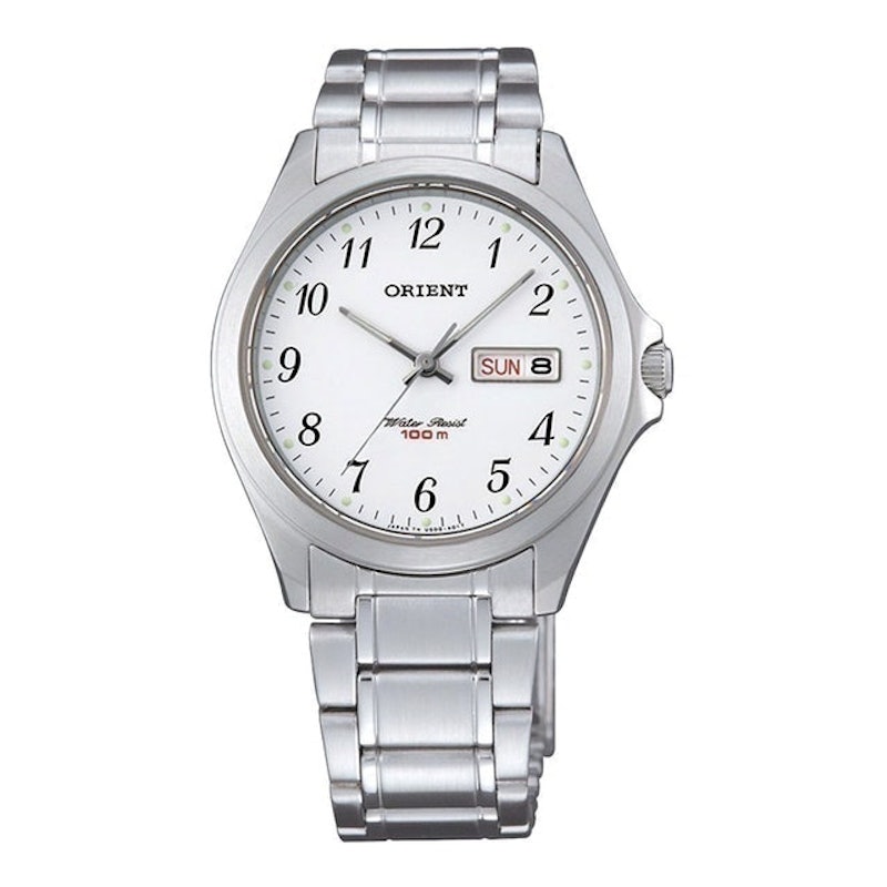 Orient Sports White Dial Stainless Steel Strap 1