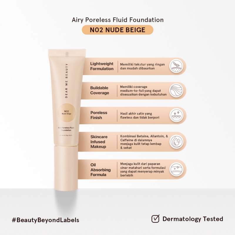 Airy Poreless Fluid Foundation 4