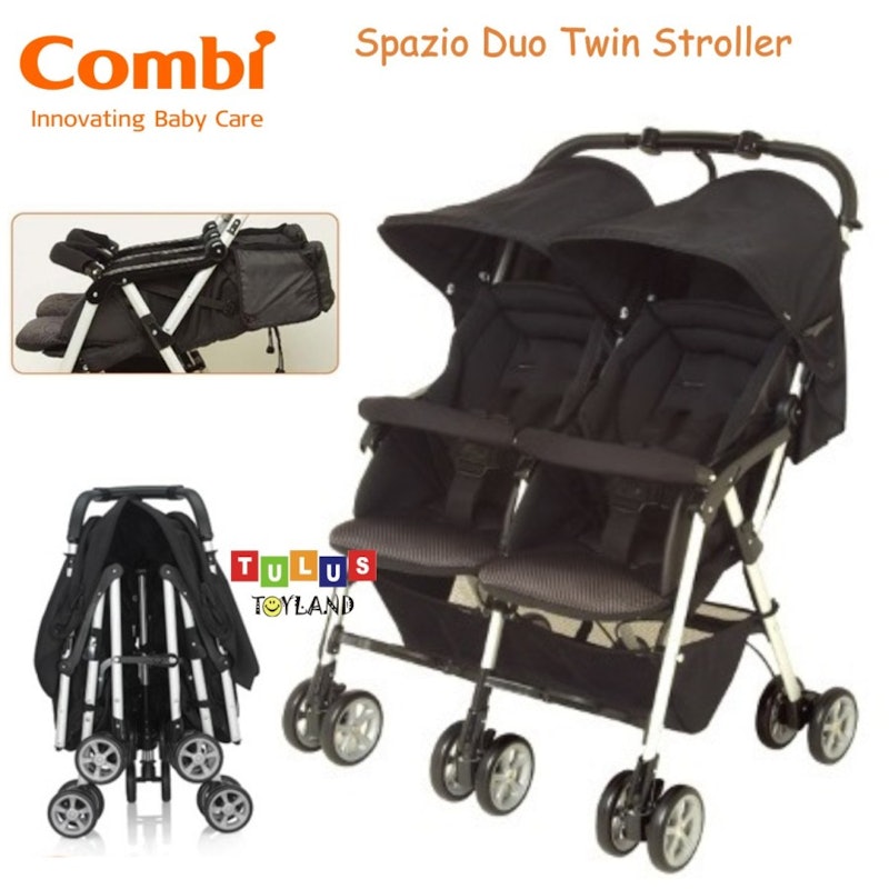Combi Spazio Duo Compact 2 Go Twin Stroller 5