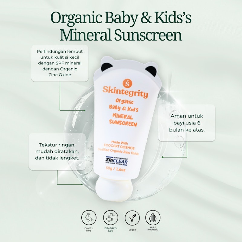 Skintegrity Organic Baby & Kid's Mineral Sunscreen 3