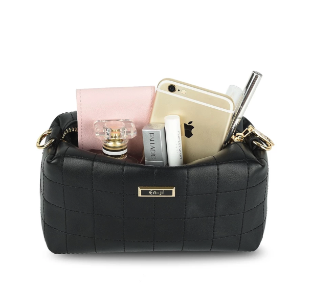 Menara Inter Mode En-ji Naomi Slingbag Black