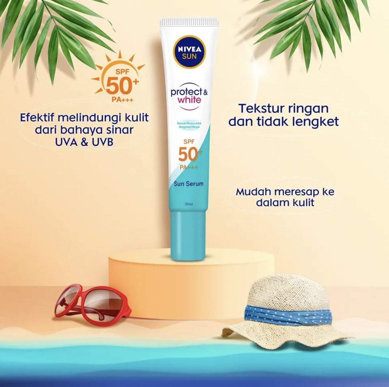 Beiersdorf Nivea Sun Extra Protect Oil Control Sun Serum SPF 50+